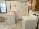 Laundry room with washer and dryer 